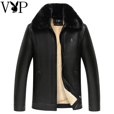 

Playboy guest of honor 20172017 playboy men's fur garment autumn/winter and wool fur clothing business casual PU jacket