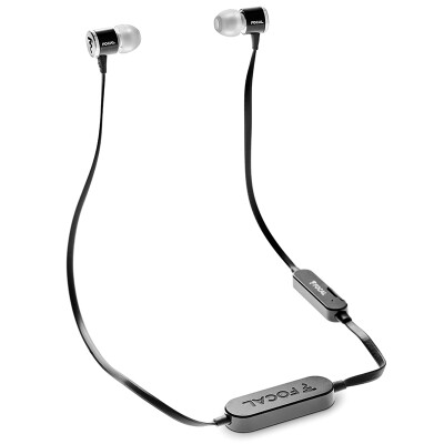 

FOCAL Spark Wireless Black Fashionable Portable Wireless Bluetooth In-Ear Headphones Black