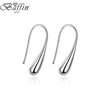 

BAFFIN Fashion Simple Drop Earrings Silver Plated Piercing Jewelry For Women Party Girls Gift