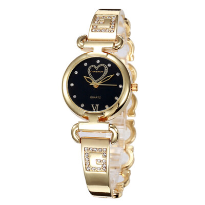 

New Fashion Rhinestone Watches Women Luxury Brand Stainless Steel Bracelet Dress Watches Ladies Quartz Wristwatches
