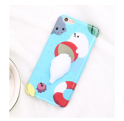 

Three-dimensional cat Apple 6 phone shell iPhone7plus 6s S8