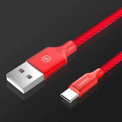 

Capshi Type-C Android Charging Cable 1m for Huawei P10Mate9Glory V8Megan 5Samsung S8 Millet 5S6 Music Watch
