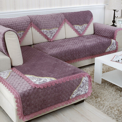 

Jingdong supermarket] green reed sparlet leather non-slip sofa cushion classic pink 70 * 70