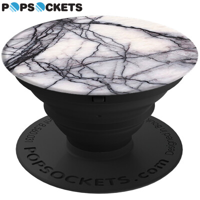 

PopSockets Bubble Scratchable Cell Phone Airbag Bracket Hosting Fashion Darts Ditto Artifacts Creative Anti-Wrestling Slip Finger Ring Accessories Element Series White Marble