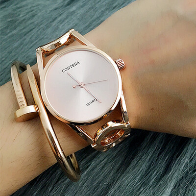 

Unique Designer Ladies Dress Watch CONTENA Famous Fashion Luxury Elegant Women Dress Bracelet Watches Gift for Female