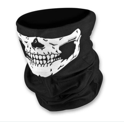 

2017 New Fashion Skull Bandana Bike Motorcycle Helmet Neck Face Mask Paintball Ski Sport Halloween Headband scarf