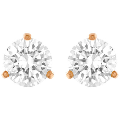 

SWAROVSKI Swarovski SOLITAIRE rose gold-plated ladies crystal-like pierced earrings simple earrings 5112156