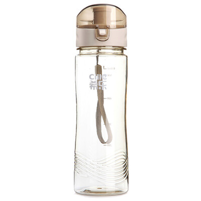 

CILLE 600ml music school moving cup with PC sports plastic cup -1427 transparent gray