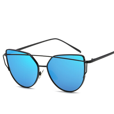 

New sunglasses fashion trend sunglasses metal color film glasses retro sunglasses as gift for women