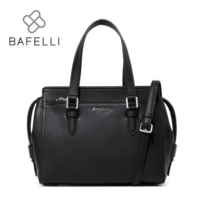 

BAFELLI fashion split leather shoulder handbag for women crossbody tote bag red pink black bolsa mujer women messenger bag