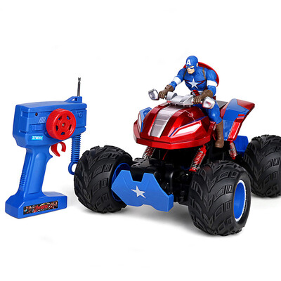 

Новый Qida Капитан Америка полноприводной внедорожный автомобиль дистанционного управления детские игрушки, восхождение автомобиль разрешение Marvel (аккумуляторная версия) M005