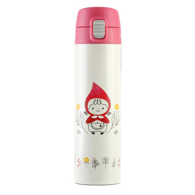 

Lock & Lock LOCK & LOCK Hello BeBe Childrens Insulation Cold Cup Stainless Steel Cartoon Cup Portable Kettle 390ml Pink HBB339PIK