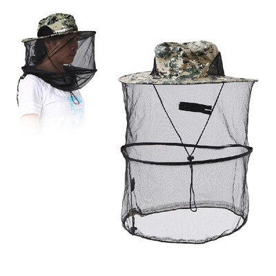 

Mosquito Repellent Hat Protective Mask Cover Insect Bug Bee Repellent Head Mesh Netting Outdoor Camping Hiking Gardening Bee Keepi