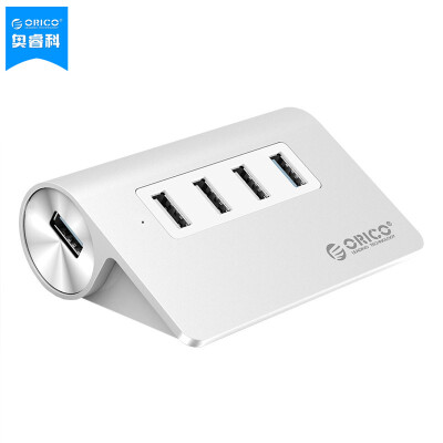 

ORICO (OICO) USB Splitter 3.0 High-speed extension of a drag four HUB hub Apple Macbook notebook desktop computer all-aluminum M3H4-U32