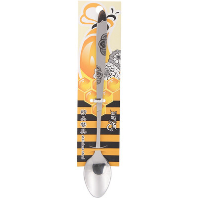 

Refined stainless steel butterfly large spikes spoon spoon coffee spoon 6031