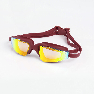 

Van Dean BALNEAIRE YJ012 Van Dean new professional anti-fog waterproof goggles unisex adult flat HD swimming glasses black