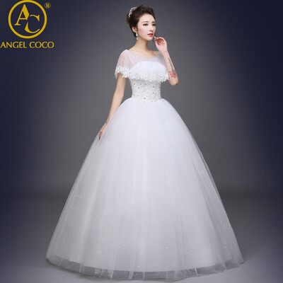 

vestido de noiva flowers gelinlik Sexy backless Wedding Dress vestidos de noiva robe de mariage ball gown bride dresses