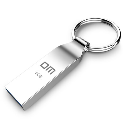 

DM PD076 (small wind chimes) key ring u disk 8G metal waterproof (silver