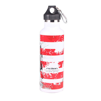 

Outdoor sports kettle stainless steel insulation cup leakproof large capacity cup 750ml large mouth vacuum
