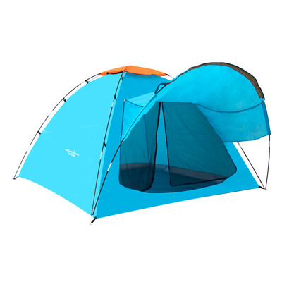 

Waterman WhotMan outdoor tent 3-4 people wild leisure camping beach tent self-driving equipment light blue WZ1850