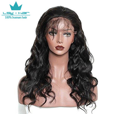 

9A Full Lace Human Hair Wigs Brazilian Virgin Body Wave Lace Front Human Hair Wigs For Black Women 150% Density Front Lace Wig