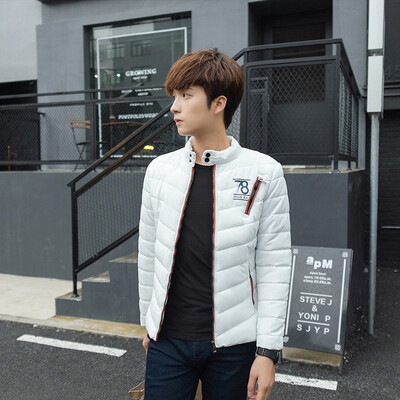 

Winter new men stand up cotton tulips young men wear cotton jacket jacket