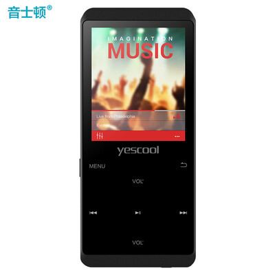 

Tone Boston (yescool) музыкальный плеер HIFI без потерь уменьшения HD шума MP3 должно научиться сенсорным экран MP4 громкой карточку портативного Walkman 8GB x10 спортивных черным