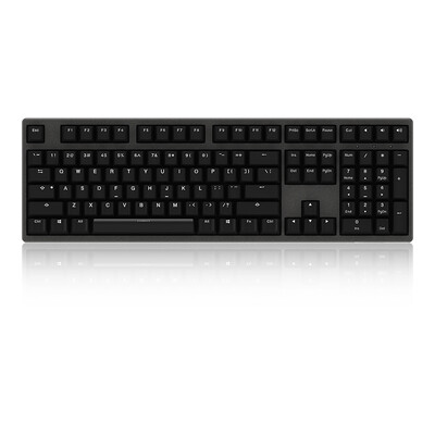 

AKKO Ducky 3108 PBT two-color black green axis mechanical keyboard 108 key cherry cherry axis game keyboard