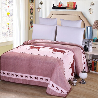 

Percy home textiles: Reactive Dyes Ferrets Velvet Bedding Blanket ;280gsm Casual blanket