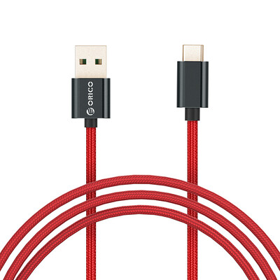 

OICO (ORICO) KAC-10 TYPE-C кабель для передачи данных 5A зарядное зарядное устройство для мобильного телефона 1 метр красный для P10 / mate9 / слава V8 / Samsung S8 / просо 5S