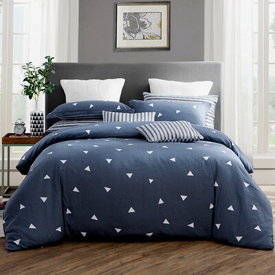 

JIUZHOULU print cotton bed set/bed kit (duvetcover/bed sheet/pillowcase