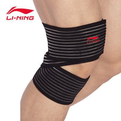 

Li Ning basic knitting knee AQAH202-1 single loaded black  number