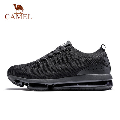 

Camel CAMEL sports air cushion shoes mens shoes sports shoes shock absorption non-slip breathable cushioning running shoes A91397679 female models black 35