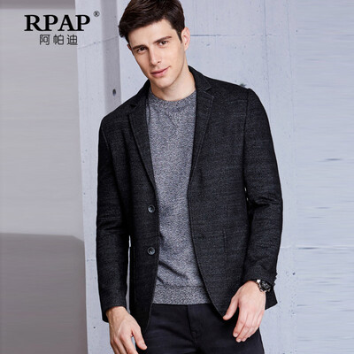 

RPAP阿帕迪早秋新品商务休闲青年简约西服外套翻领男士帅气小西装