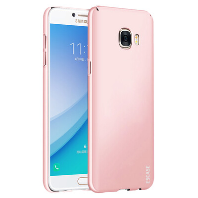 

ESCASE Samsung Galaxy C7 Pro телефон оболочки мобильный телефон устанавливает C7 Pro случай телефона серии Samsung Samsung краска все включено кожа чувствовать кожу чувствовать твердую оболочку порошок
