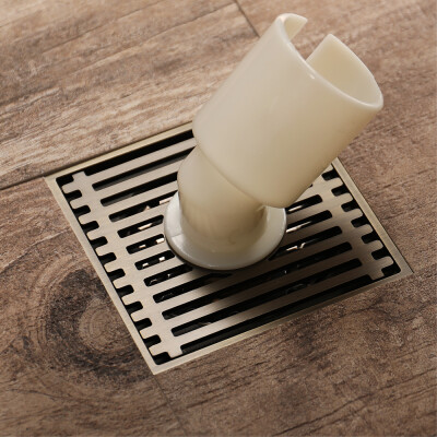 

HIDEEP bathroom accessories Green bronze floor drains