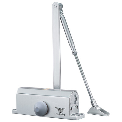 

Fly ball FlyGlobe door closer hydraulic buffer 90 degree positionable automatic door closer load bearing 45-65kg FQ-2002DW