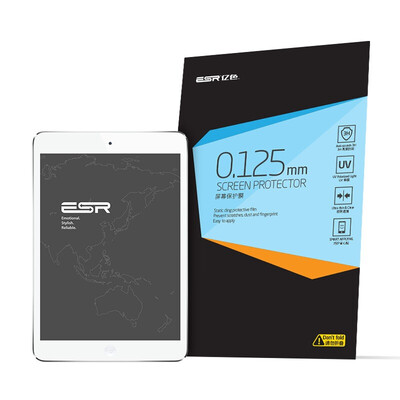 

Миллиард цветов (ESR) IPad Mini2 / 3/1 2 экран защитная пленка Apple, мини-защитная пленка прозрачная пленка скретч HD цветок