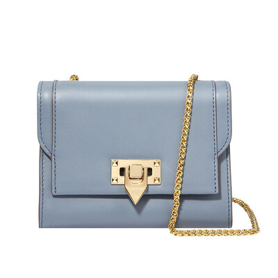 

DISSONA new shoulder bag messenger bag small square bag 81810155014100 powder blue