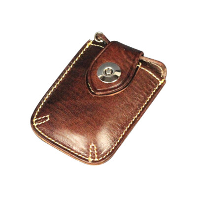 

High quality vegetable tannery key case car universal key case leather buckle key bag