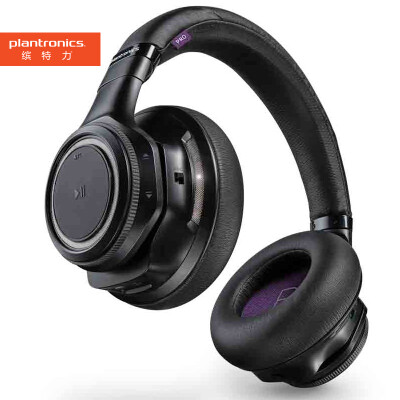 

Plantronics BackBeat PRO Active Noise Canceling Stereo Bluetooth Headphones Music Headphones Universal Head-On Black