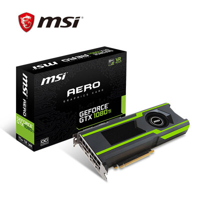 

MSI MSI GTX 1080 Ti АЭРО 11GB 352BIT GDDR5X PCI-E 3.0 графика курица