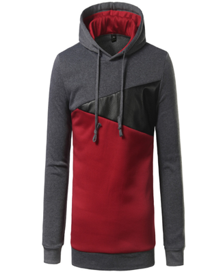 

Brand 2017 Hoodie Fall New Spell-Color Hoodies Men Fashion Tracksuit Male Sweatshirt Off White Hoody Mens Purpose Tour XXL