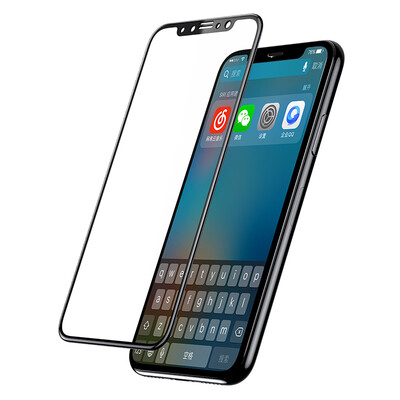 

Времена мышления (Baseus) Apple X пленка iPhoneX ПЭТ мягкие края 3D закаленное стекло мембраны пленка X Apple Apple пряжи мельница шириной стальной мембраны пленки 0.23mm черный телефон