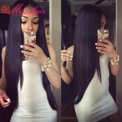 

Malaysian Virgin Hair Straight 3 Bundles Malaysian Straight Hair Weave 7a Unprocessed Virgin Hair 100g/pc Human Hair Extensions