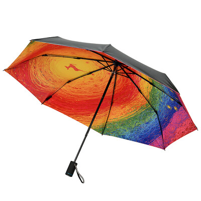 

Really (RealBrella) fold sun sunshade parasol dream deer within the flower