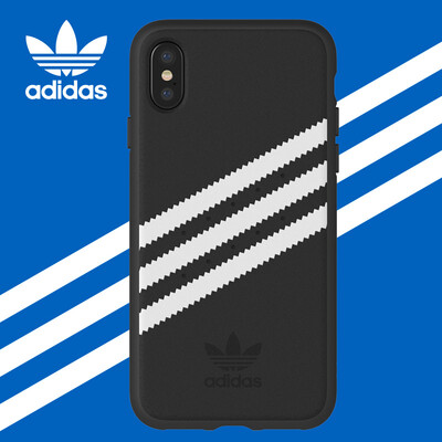 

Adidas (Адидас) Новый iphone X Полноэкранный Shamrock Серна популярные марки сотового телефона защитная крышка защитная оболочка применима к Apple, iPhone 10 черный элитный