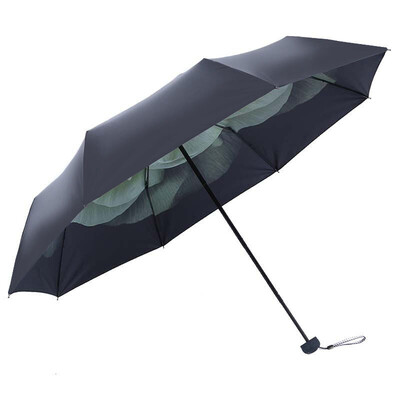 

Heaven small black umbrella creative daisy small black umbrella ladies sun protection UV outdoor umbrella umbrella dual-use insulation sunscreen effect good 30028 small black umbrella gardenia