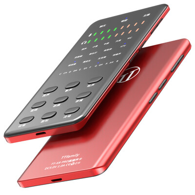 

[Version] пакет TTFAMILY TT-K8pro (обновить версию) телефонной карточку живого комплект микрофона телефонного звонок Michael K песня ловких Android универсальной общая внешняя звуковая карта Apple, китайские красной