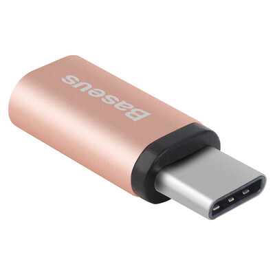 

Baseus Micro USB to Type-C Adapter for Xiaomi 5 Meizu PRO5LeEco Rose Gold
